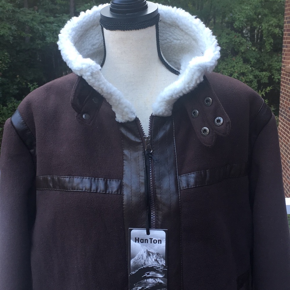 🛑sold🛑Men’s Fleece lined winter coat - Medium - Picture 3 of 5